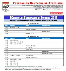 I Control de Combinadas de Invierno FCA @ Santander | Cantabria | España