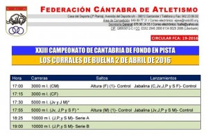 Campeonato de Cantabria de Fondo en Pista @ Los Corrales de Buelna | Cantabria | España