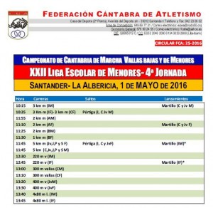 Campeonato de Cantabria Juvenil, Cadete e Infantil - 1ª Jornada / Campeonato de Cantabria de Marcha @ Santander | Cantabria | España