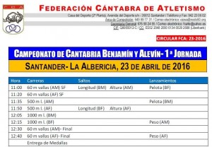 Campeonato de Cantabria Alevín y Benjamín - 1ª Jornada @ Santander | Cantabria | España