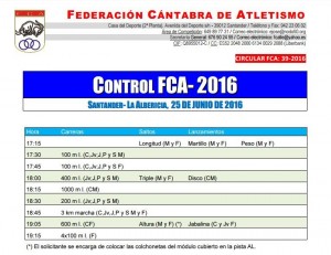 I Control de Verano FCA @ Santander | Cantabria | España