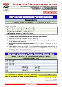 Campeonato de Cantabria Alevín y Benjamín de Pruebas Combinadas @ Muriedas | Cantabria | España