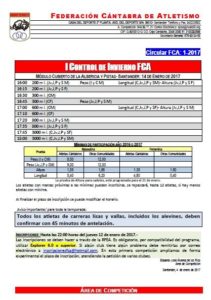 I Control de Invierno FCA @ Santander | Cantabria | España