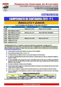 Campeonato de Cantabria Absoluto y Júnior - 1ª Jornada @ Los Corrales de Buelna | Cantabria | España