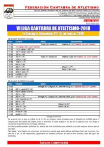 VI Liga Cántabra de Atletismo @ Santander | Cantabria | España