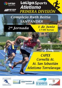 Campeonato de España de Clubes de Primera División - 2ª Jornada / Atletismo Torrelavega-CAPEX-Cornellá Atletismo-Atlético San Sebastián @ Santander, Cantabria