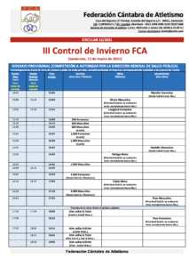 III Control de Invierno FCA @ Santander, Cantabria