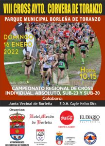 VIII Cross Ayuntamiento de Corvera de Toranzo / Campeonato de Cantabria de Campo a Través Absoluto, Sub23 y Sub20