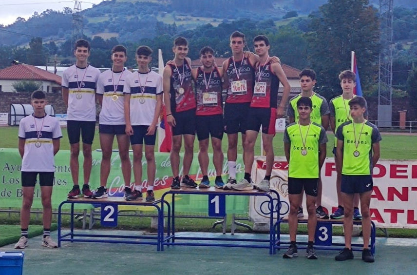 Podio 4x100 masculino