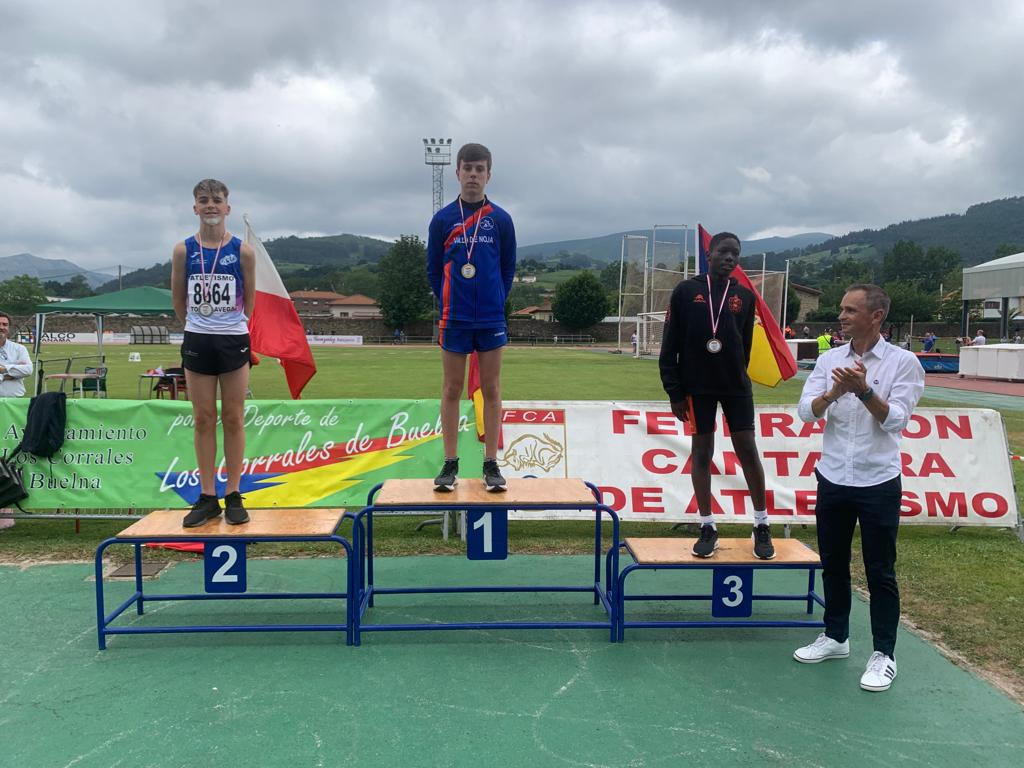 podio 500m sub 14 masculino