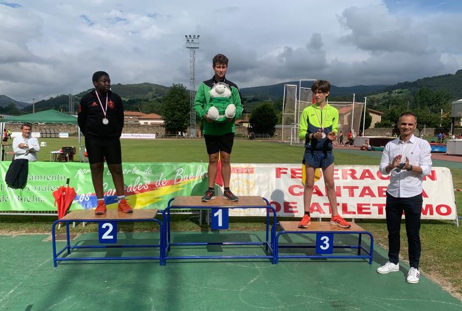 podio disco masculino