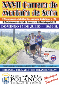 XXVII Carrera de Montaña de Soña / V Campeonato de Cantabria Individual y III por Clubes de Carreras de Montaña @ Soña (Polanco), Cantabria