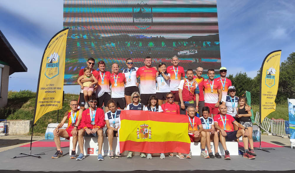 Equipo español en el Europeo