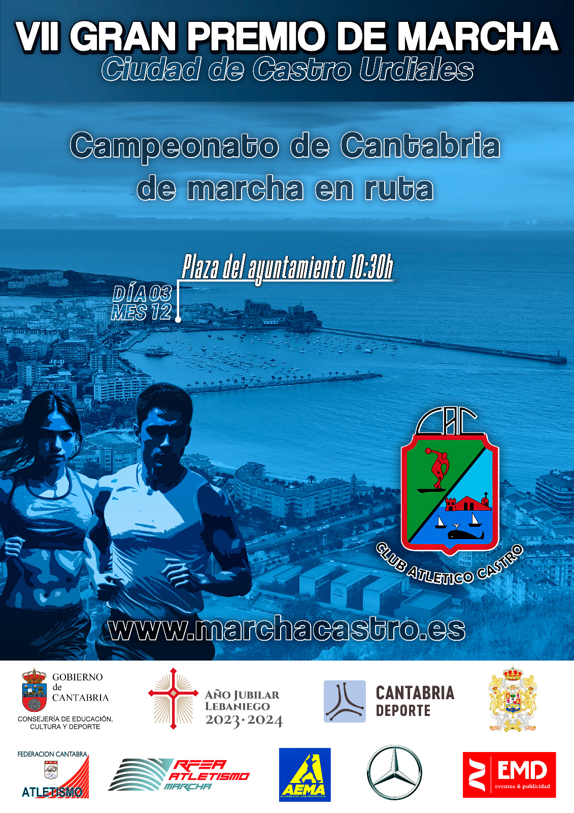 VII Gran Premio de Marcha 'Ciudad de Castro Urdiales' / Campeonato de Cantabria de Marcha en Ruta @ Castro Urdiales, Cantabria