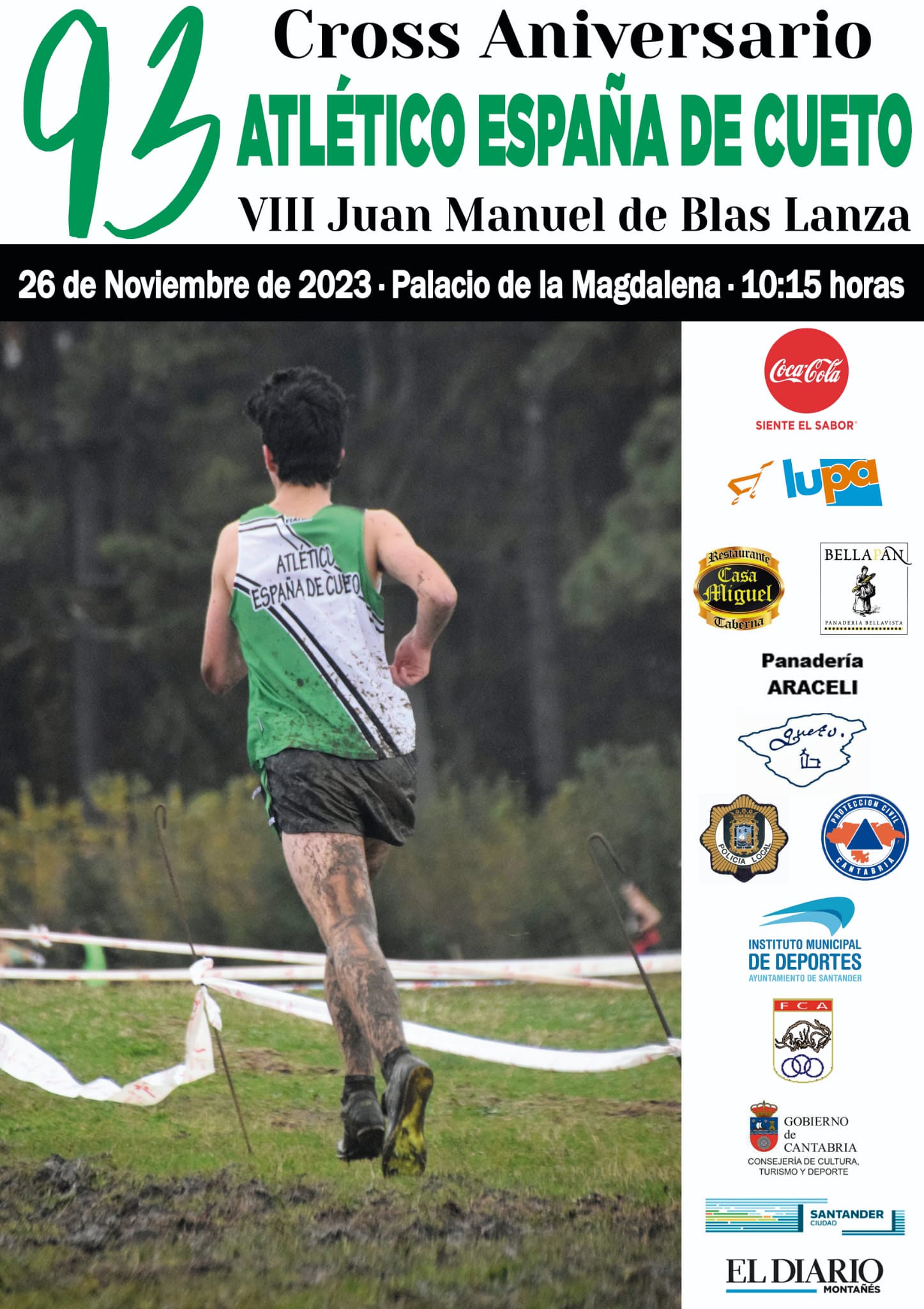 XCIII Cross Atlético España de Cueto - VIII Memorial Juan Manuel de Blas Lanza @ Santander, Cantabria