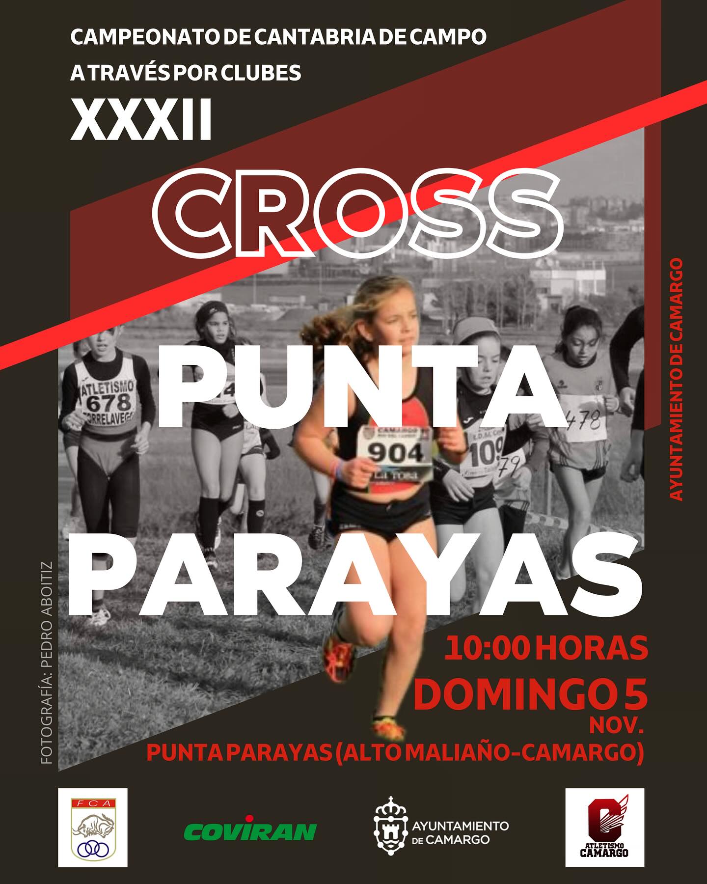 XXXII Cross Punta Parayas - Ayuntamiento de Camargo / Campeonato de Cantabria de Campo a Través por Clubes @ Alto Maliaño, Camargo (Cantabria)