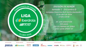 Campeonato de España de Clubes de División de Honor Femenino - 1ª Jornada (Encuentro D - ATSS-PIELG-CELTIB-LEON) @ Santander, Cantabria