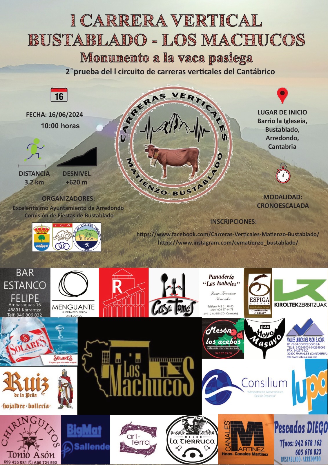 I Carrera Vertical 'Los Machucos' @ Bustablado, Cantabria