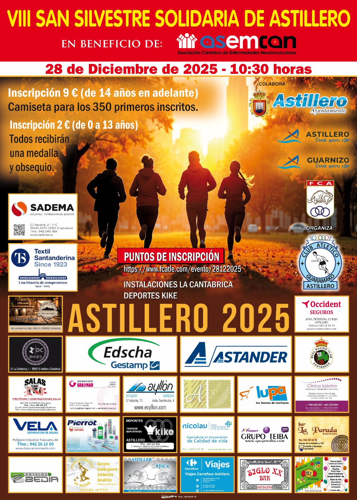 VIII San Silvestre Solidaria 'Ayuntamiento de El Astillero' @ El Astillero